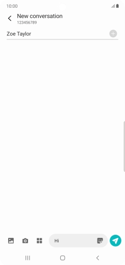 Press the picture icon.