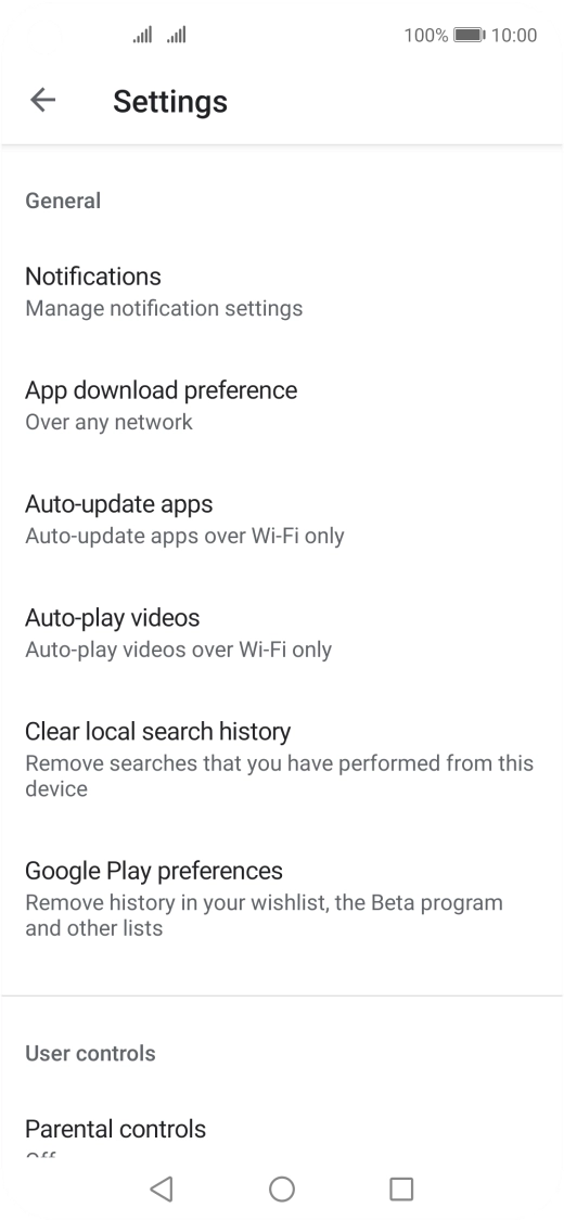 Press Auto-update apps.
