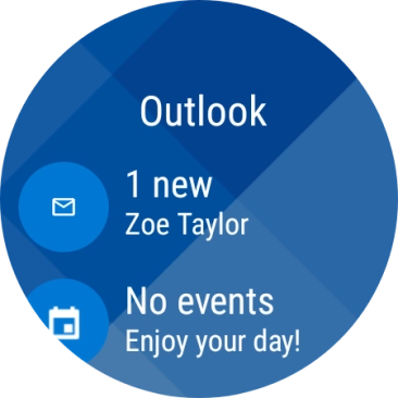 Press the email icon.