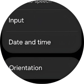 Press Date and time.