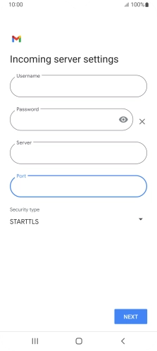 Press the drop down list below 