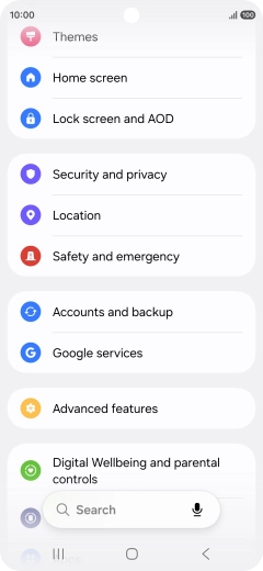 Press Accounts and backup.
