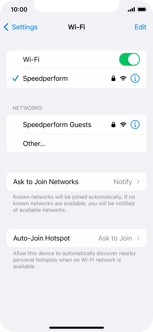 Slide your finger upwards starting from the bottom of the screen to return to the home screen.