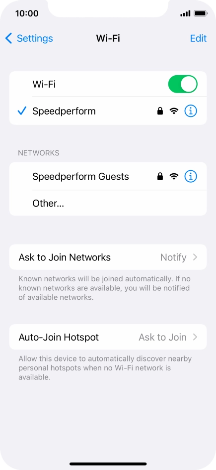 Slide your finger upwards starting from the bottom of the screen to return to the home screen.