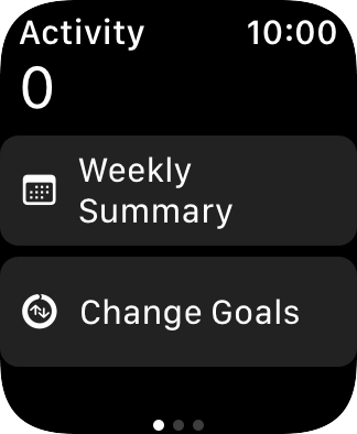 Press the Digital Crown several times to return to the main menu.