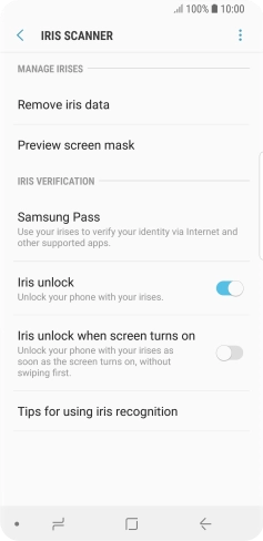 Press the Return key.