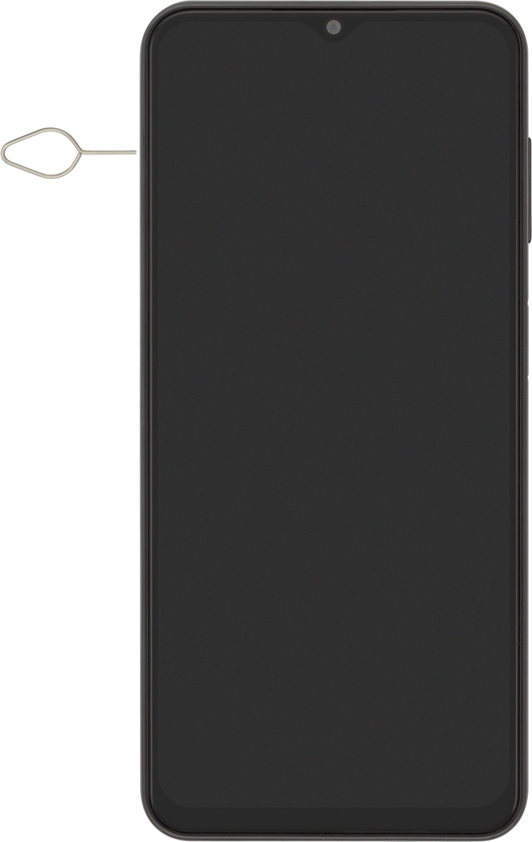 Find the opener for the card holder.