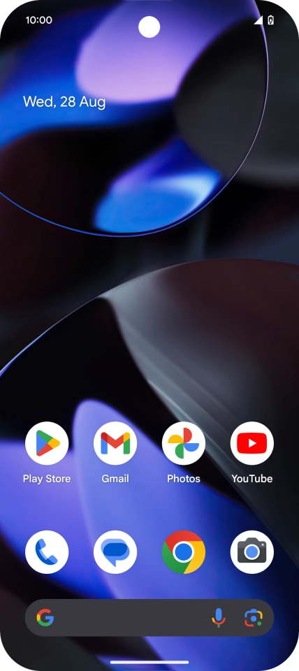 When the battery charging icon is displayed, charging is in progress.