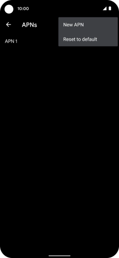 Press New APN.