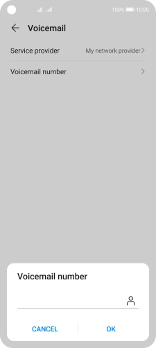 Key in +447953222222 and press OK.