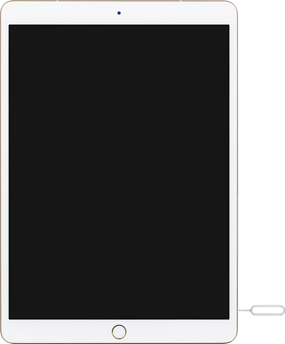 Find the opener for the SIM holder.