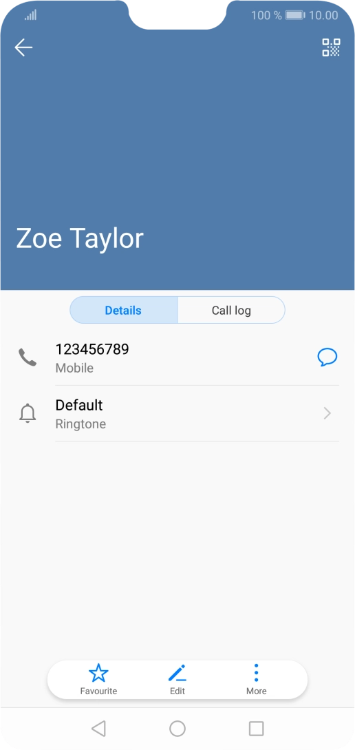 Press the required number.