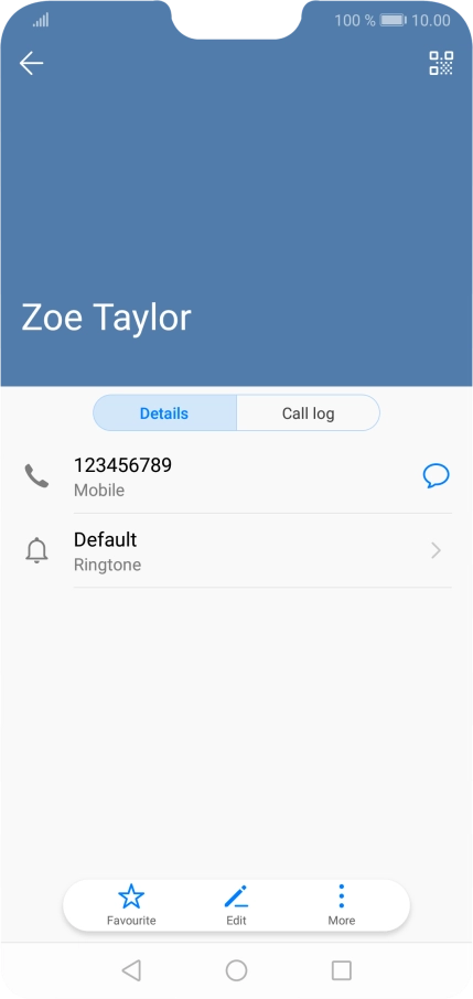 Press the required number.