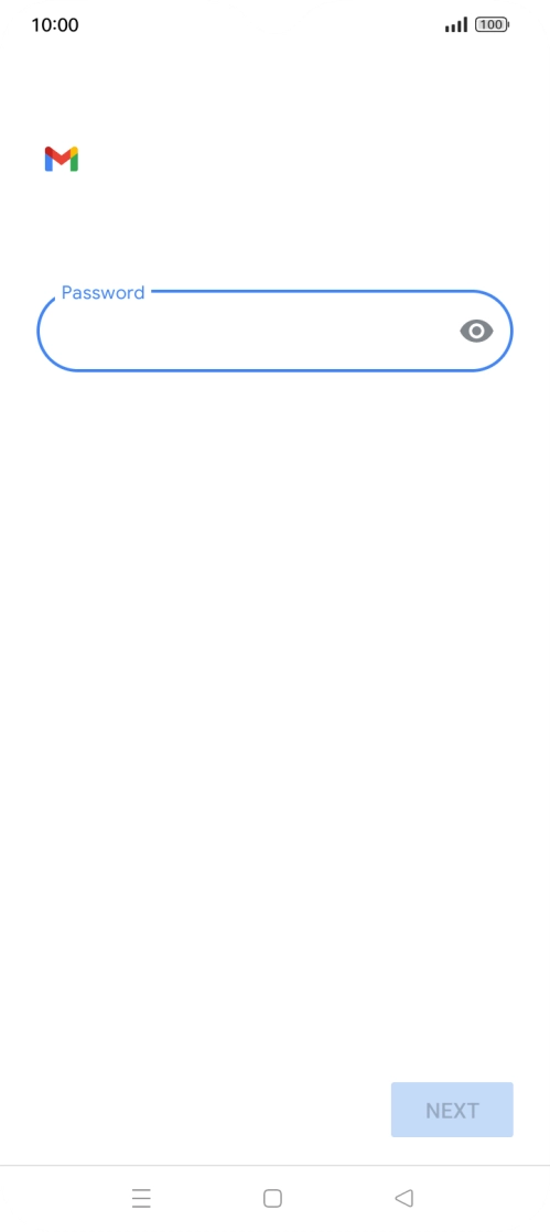 Press the field below 