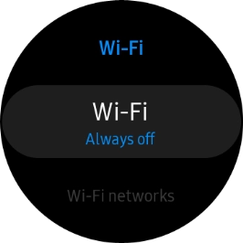 Press Wi-Fi.