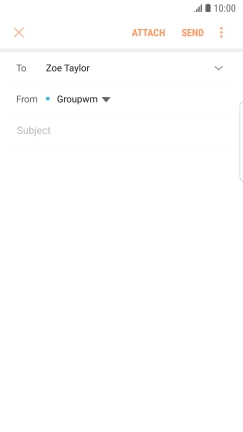 Press Subject and key in the required subject.