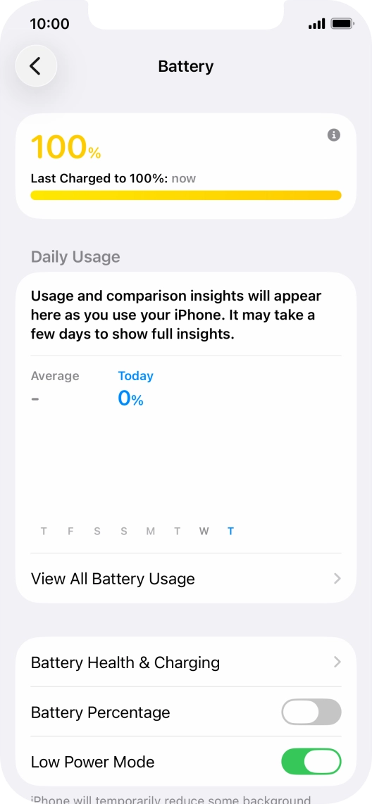 Slide your finger upwards starting from the bottom of the screen to return to the home screen.
