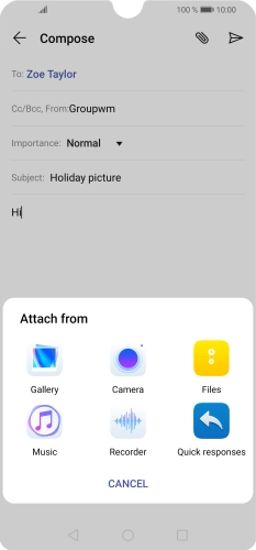 Press Files and go to the required folder.