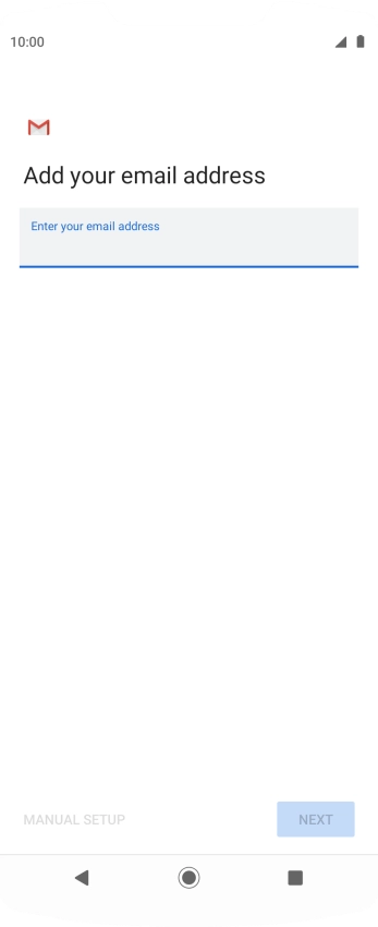 Press the field below 