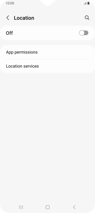 Press the indicator to turn the function on or off.