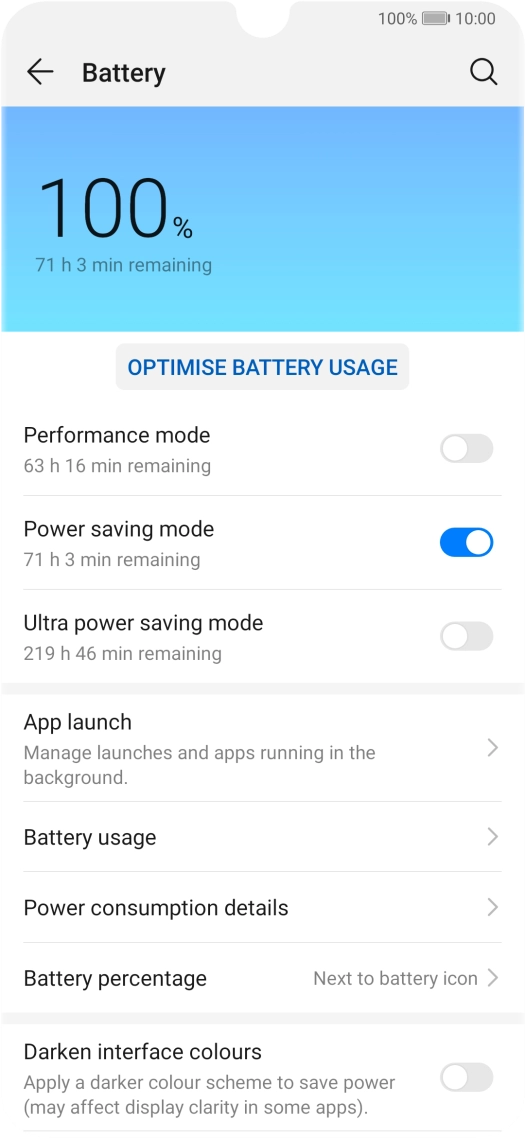 Slide your finger upwards starting from the bottom of the screen to return to the home screen.