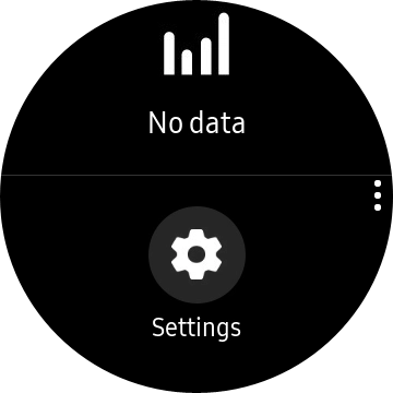 The number of steps for the day is displayed on the screen.