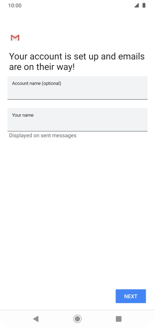 Press the field below 