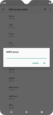 Key in 149.254.201.135 and press OK.