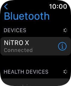 Press the Digital Crown to return to the home screen.