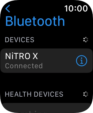 Press the Digital Crown to return to the home screen.
