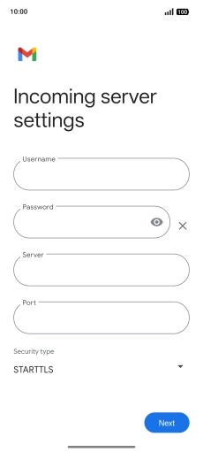 Press the field below 