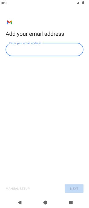 Press the field below 