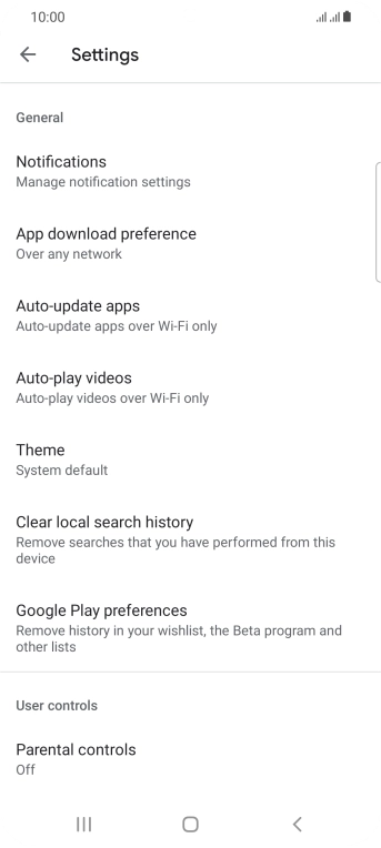 Press Auto-update apps.