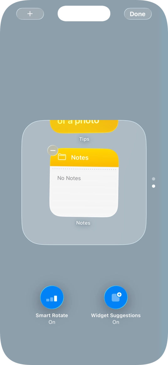 Press Smart Rotate to turn the function on or off.