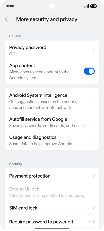Press SIM card lock.