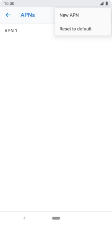 Press New APN.