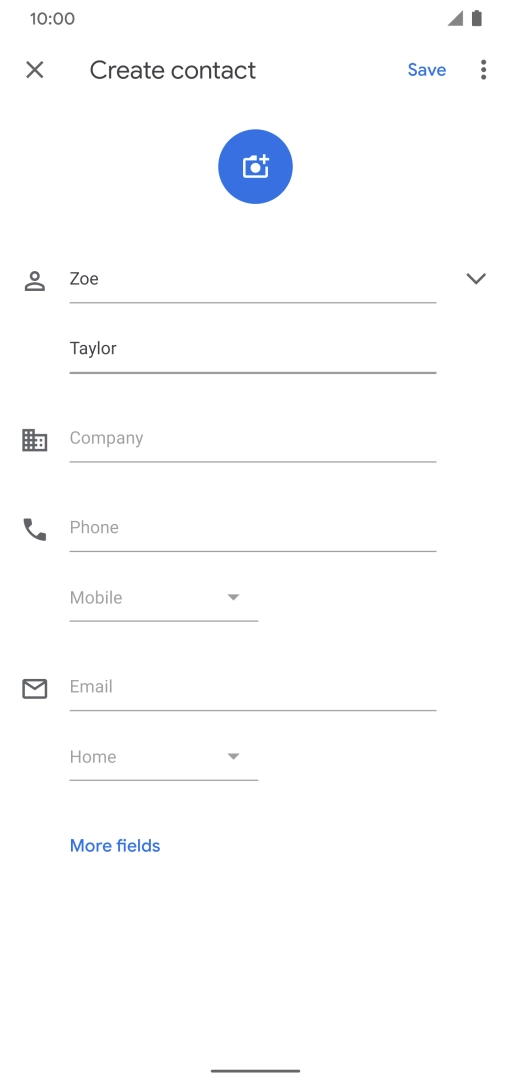 Press Phone and key in the required phone number.
