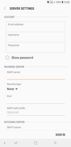 Press the drop down list below 
