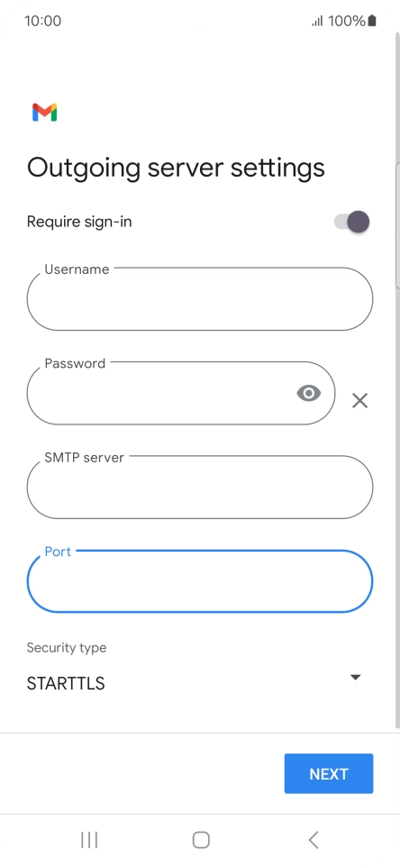 Press the drop down list below 