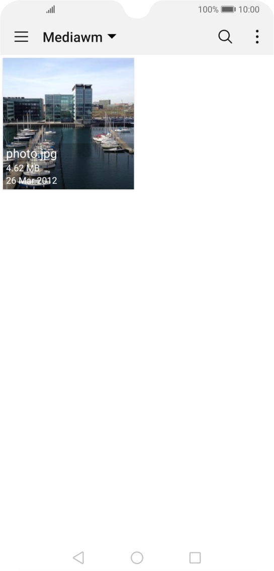 Press the required picture.