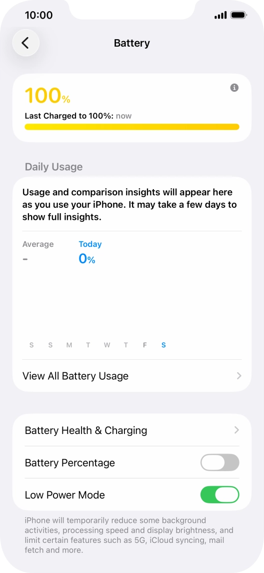 Slide your finger upwards starting from the bottom of the screen to return to the home screen.