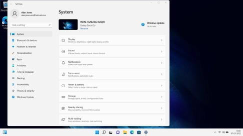 Click Windows Update.