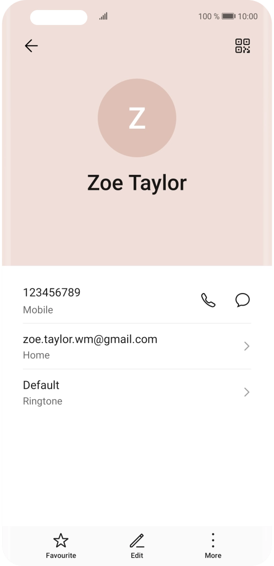 Press the required number.