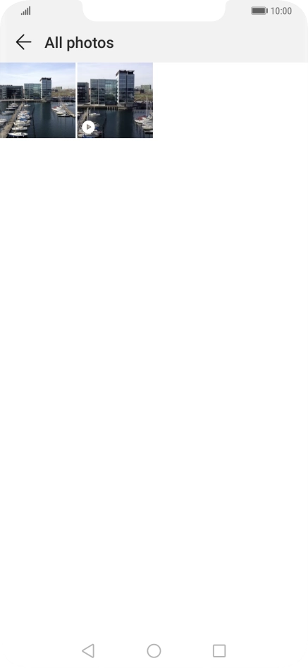 Press and hold any picture or video clip.