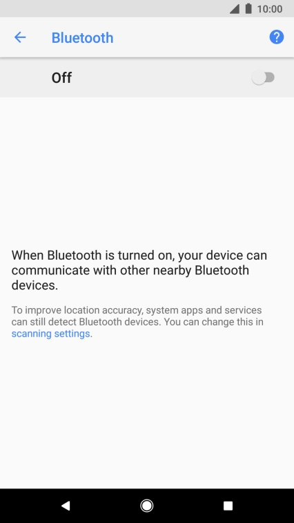 Press the indicator to turn on the function.
