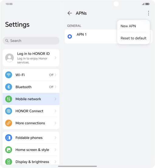 Press New APN.