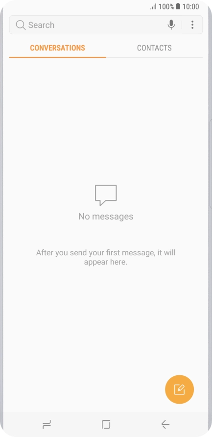 Press the new message icon.