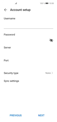 Press the field below 