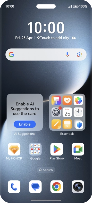 When the battery charging icon is displayed, charging is in progress.