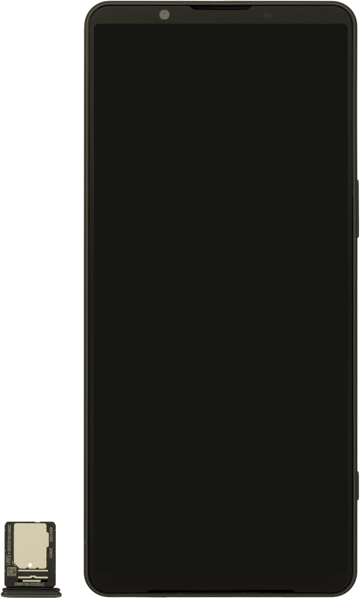 Turn your SIM so the angled corner of the SIM matches the angled corner of the SIM holder and place your SIM in the SIM holder.